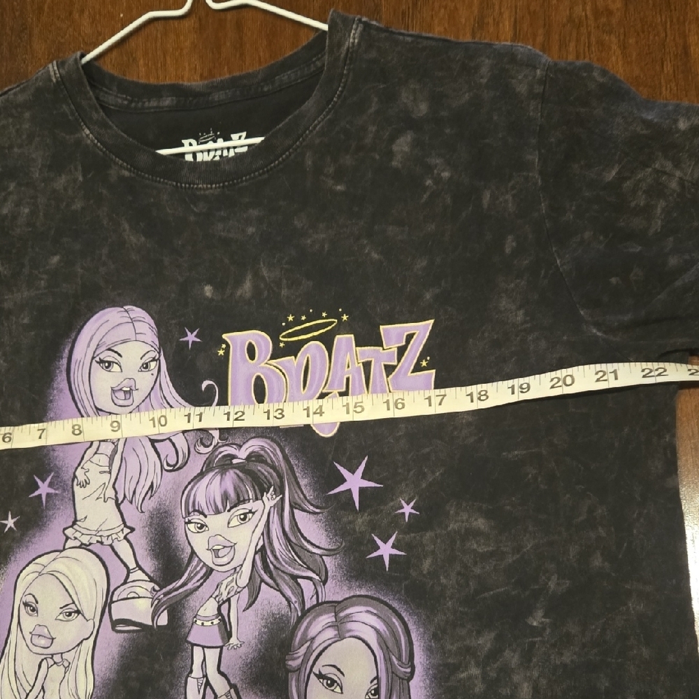 Bratz Acid Wash Black And Purple Short Sleeve T-shirt Size XL - Picture 4 of 7